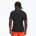 Футболка для тренувань чоловіча Under Armour HeatGear Fitted black/white 2