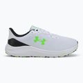 Кросівки для бігу чоловічі Under Armour Charged Pursuit 4 white/black/hyper green 2