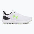 Кросівки для бігу чоловічі Under Armour Charged Pursuit 4 white/black/hyper green 8