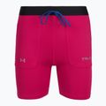 Шорти жіночі Under Armour Trail Run Fitted shaded fuchsia/black