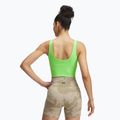 Бюстгальтер для тренувань Under Armour Project Rock Fitted Bra Tank cyber green / cyber green 3