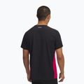 Футболка для бігу чоловіча Under Armour Trail Run Zip black/shaded fuchsia/reflective 2