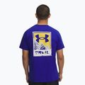 Футболка для бігу чоловіча Under Armour Trail Run Graphic Tee royal/reflective 2