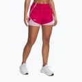 Шорти для бігу жіночі Under Armour Fly By 2in1 shaded fuchsia / prime pink / reflective