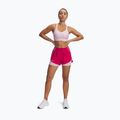 Шорти для бігу жіночі Under Armour Fly By 2in1 shaded fuchsia / prime pink / reflective 2