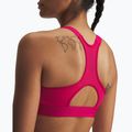 Бюстгальтер для тренувань Under Armour HeatGear Armour High shaded fuchsia 3