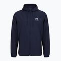 Куртка чоловіча Under Armour Rival Woven Windbreaker midnight navy/midnight navy/white 3