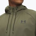 Куртка для тренувань Under Armour Vibe Woven marine od green/black 3