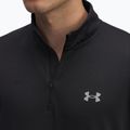 Кофта для бігу чоловіча Under Armour Launch 1/4 Zip black / black reflective 3