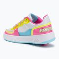 Роликові кросівки дитячі Heelys Rezerve FN white/neon pink/aqua/neon yellow 3