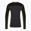 Лонгслів термічний чоловічий Smartwool Classic Thermal Merino Base Layer Colorblock Crew Boxed charcoal/honey gold 4