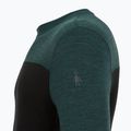 Лонгслів термічний чоловічий Smartwool Classic Thermal Merino Base Layer Colorblock Crew Boxed twilling blue/black 5