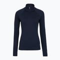 Кофта термоактивна жіноча Smartwool Classic Thermal Merino Base Layer 1/4 Zip Boxed deep navy
