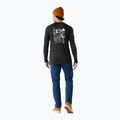Лонгслів чоловічий Smartwool Merino Hemp Blend Gear Up Graphic black heather 2