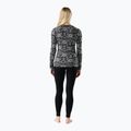 Жіночий термоактивний лонгслів Smartwool Merino 250 Baselayer Crew Boxed чорний декор квітковий 2