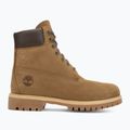 Черевики чоловічі Timberland Premium 6 Inch Lace Up Waterproof olive nubuck/dark brown 2
