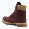 Черевики чоловічі Timberland Premium 6 Inch Lace Up Waterproof burgundy olive 3
