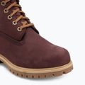 Черевики чоловічі Timberland Premium 6 Inch Lace Up Waterproof burgundy olive 7