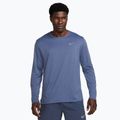 Лонгслів для бігу чоловічий Nike Miler Dri-Fit UV diffused blue