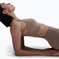 Бюстгальтер для тренувань Nike Alate Medium Support Longline mink brown/white 6