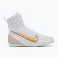 Кросівки боксерські Nike Machomai 3 white/metallic gold 2