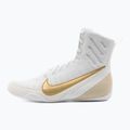 Кросівки боксерські Nike Machomai 3 white/metallic gold 2