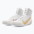 Кросівки боксерські Nike Machomai 3 white/metallic gold 3