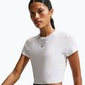 Футболка жіноча Nike Sportswear Chill Knit white/black 4
