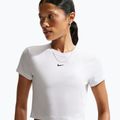 Футболка жіноча Nike Sportswear Chill Knit white/black 5