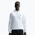 Кофта чоловіча Nike Club Pullover Hoodie white/white/black