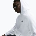 Кофта чоловіча Nike Club Pullover Hoodie white/white/black 4