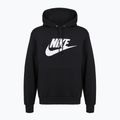 Кофта чоловіча Nike Club Pullover Hoodie black/black/white 6