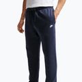 Штани чоловічі Nike Club Cuffed Brushed obsidian/obsidian/white 2