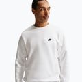 Кофта чоловіча Nike Club Fleece Crew white/black 4