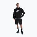Кофта чоловіча Nike Club Pullover Hoodie black/black/white 2