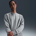 Кофта чоловіча Nike Club Fleece Crew dark grey heather/white 7