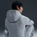 Кофта чоловіча Nike Club Full Zip Hoodie dark grey heather/light smoke grey/white 6
