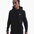 Кофта чоловіча Nike Club Pullover Hoodie black/black/white