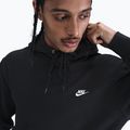 Кофта чоловіча Nike Club Pullover Hoodie black/black/white 5