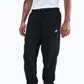 Штани чоловічі Nike Club Cuffed Brushed black/black/white 4