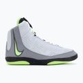 Кросівки борцівські Nike Inflict 4 football grey/lime blast/anthracite/white 2