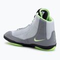 Кросівки борцівські Nike Inflict 4 football grey/lime blast/anthracite/white 3