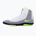 Кросівки борцівські Nike Inflict 4 football grey/lime blast/anthracite/white 2
