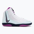 Кросівки борцівські Nike Inflict 4 white/hyper violet/glacier blue/obsidian 2