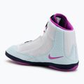 Кросівки борцівські Nike Inflict 4 white/hyper violet/glacier blue/obsidian 3