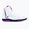 Кросівки борцівські Nike Inflict 4 white/hyper violet/glacier blue/obsidian