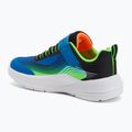 Кросівки дитячі Skechers Microspec Advance blue/lime 3