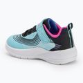 Кросівки дитячі SKECHERS Microspec Advance aqua/purple 3