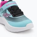 Кросівки дитячі SKECHERS Microspec Advance aqua/purple 7