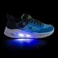 Кросівки дитячі SKECHERS Meteor Lights black/blue 8